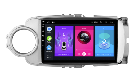 Android 9" multimedia Toyota Yaris 2011– 2020