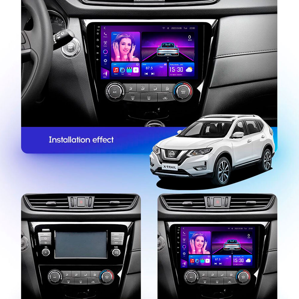 Android 10" Nissan Qashgai / X-Trail 2013-2016 image 1