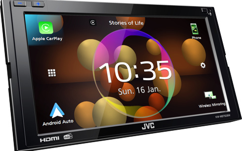 JVC KW-M875DBW image 1