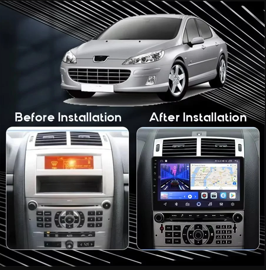 Android 9" Peugeot 407 image 1