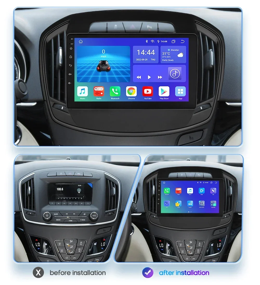 Android Opel Insignija 2014-2018 image 1