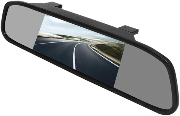 4.3 Inch LCD Car Windscreen Rear  Monitor image 1