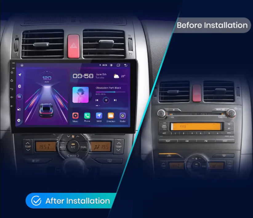 Android 9" Toyota Auris 2006-2012 image 1